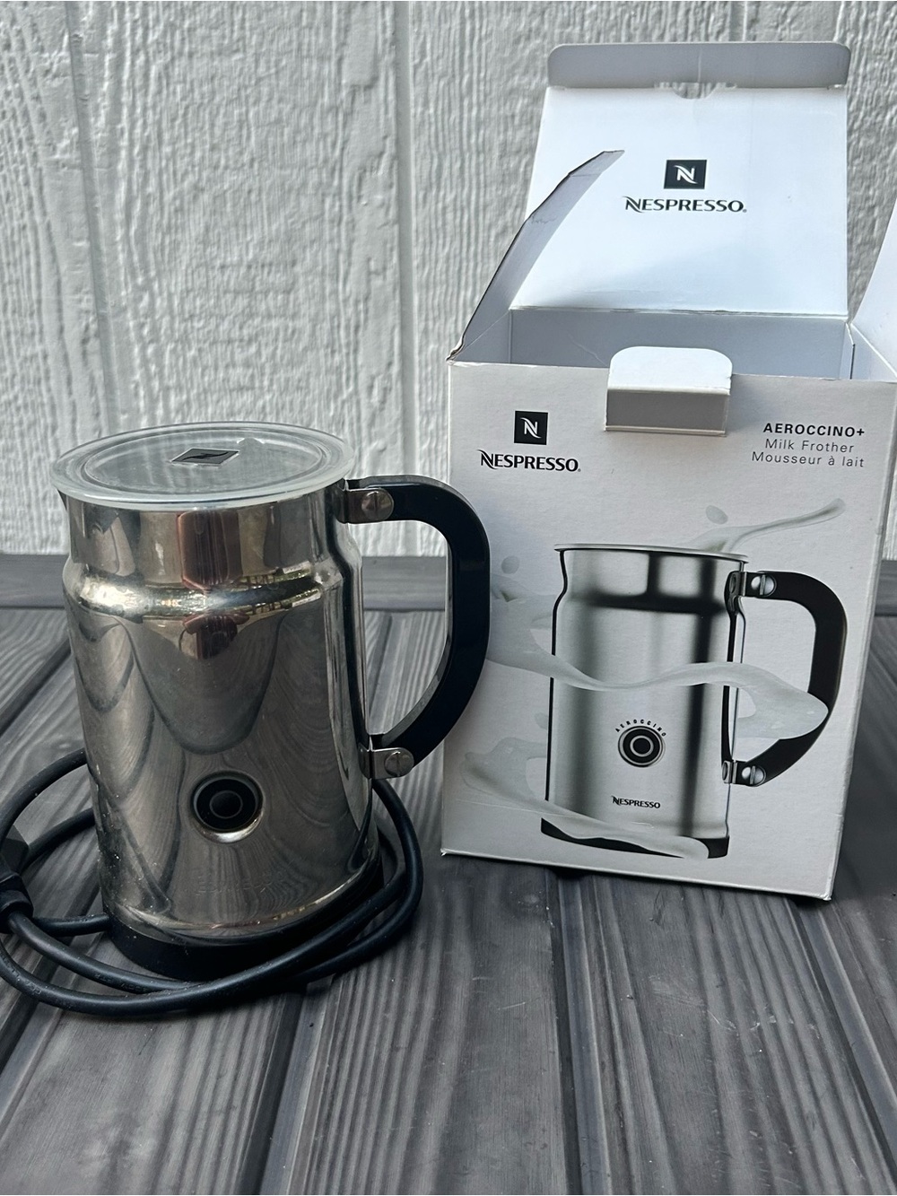 Nespresso Aeroccino + Milk Frother Model 3192- US